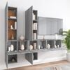 vidaXL 7 Piece TV Cabinet Set Grey Sonoma Engineered Wood