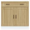vidaXL Kitchen Base Cabinet&nbsp;Porto Sonoma Oak Engineered Wood