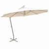 vidaXL Outdoor Umbrellas Beige Polyester