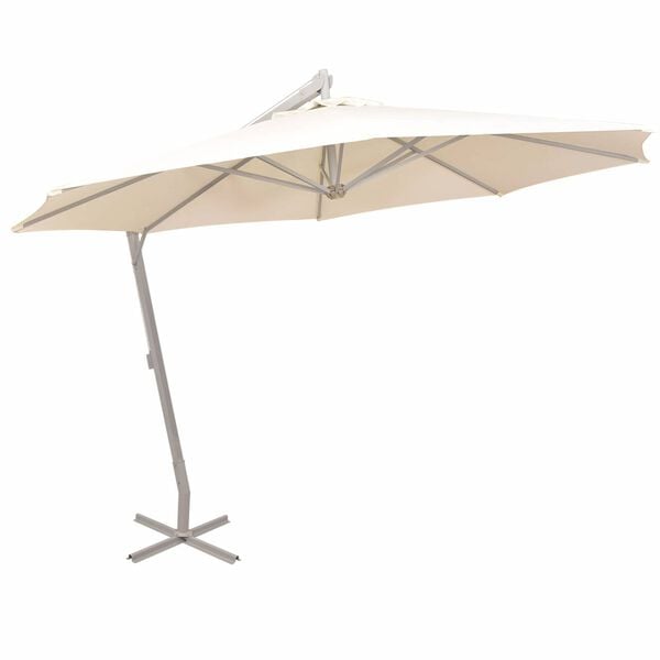 vidaXL Outdoor Umbrellas Beige Polyester