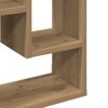 vidaXL Wall Shelf Artisan Oak 36x16x90 cm Engineered Wood