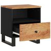 vidaXL Bedside Cabinets 2 pcs Solid Wood Acacia&Engineered Wood