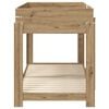 vidaXL Bunk Bed for Kids Artisan Oak 90 x 200 cm Engineered Wood