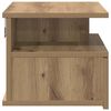 vidaXL Floating Nightstand Artisan Oak 40 x 31 x 27 cm Engineered Wood