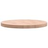 vidaXL Table Top &Oslash;60x4 cm Round Solid Wood Beech