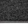 vidaXL Anti-slip Shaggy Rug Dark grey 200 x 200 cm PP
