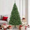 vidaXL Artificial Christmas Tree with 300 LEDs with Stand Green 180 cm