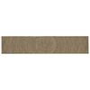 vidaXL Area Rugs Natural and Black 80 x 400 cm Jute