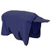 vidaXL Horse Blanket Navy Blue Polyester