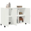 vidaXL Sideboard White 100.5x39x72 cm Steel