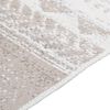 vidaXL Rug Beige 80x300 cm Cotton