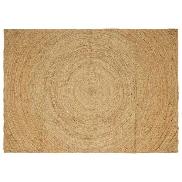 vidaXL Area Rugs Rectangular Brown 240 x 340 cm Jute