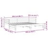 vidaXL Pull-out Day Bed without Mattress 80x200 cm