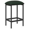 vidaXL Bar Stool Dark Green 40 x 32 x 74 cm Engineered Wood