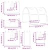 vidaXL Kids' Loft Bed with Tunnel without Mattress Pink 90x190 cm Single