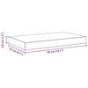 vidaXL Floating Wall Shelves 2 pcs White 40x23x3.8 cm MDF