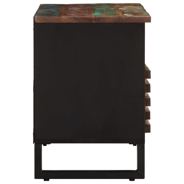 vidaXL TV Cabinet 100x34x46 cm Solid Wood Acacia