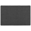 vidaXL Carpet Runner Dark Grey 100 x 150 cm 100% Polypropylene