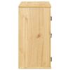 vidaXL Cabinet with Shelf Honey 60 x 32 x 60 cm Solid Pine Wood