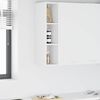vidaXL Hanging Cabinet White 20 x 29.5 x 80 cm Engineered Wood