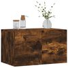 vidaXL Wall Cabinet Smoked Oak 60x36.5x35 cm Engineered Wood