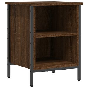 vidaXL Shoe Cabinet Brown Oak 38x35x50 cm Engineered Wood