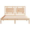 vidaXL Extra Long Bed Frame without Mattress 160x220 cm Solid Wood