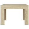 vidaXL Coffee Table Sonoma Oak 50x50x35 cm Engineered Wood