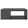 vidaXL Coffee Table Grey 90x67x33 cm Engineered Wood
