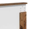 vidaXL Bed Frame with Headboard Old Wood 120 x 190 cm Engineered Wood