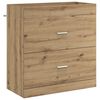 vidaXL Bathroom Under Sink Cabinet Artisan Oak 78.5 x 37.5 x 81 cm
