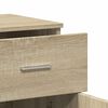 vidaXL Sideboards 2 pcs Sonoma Oak 79x38x80 cm Engineered Wood