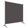 vidaXL Room Divider Anthracite 175x180 cm Fabric