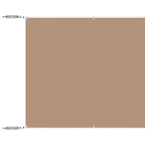 vidaXL Vertical Awning Taupe 60x1200 cm Oxford Fabric