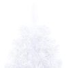 vidaXL Artificial Half Pre-lit Christmas Tree with Ball Set White 240 cm