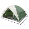 vidaXL Camping Tent with Rainfly Water-resistant Dome Green