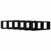 vidaXL Wall Shelves 6 pcs Black Oak 60 x 15 x 23 cm Engineered Wood