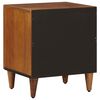 vidaXL Bedside Cabinet Brown 40 x 33 x 46 cm Solid Mango Wood