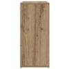 vidaXL Shoe Cabinet Artisan Oak 103 x 30 x 67 cm Engineered Wood