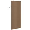 vidaXL Roller Blind with Curtains Manual Brown 80 x 220 cm Bamboo