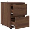 vidaXL Storage Cabinet Brown Oak 40 x 48 x 57 cm Engineered Wood