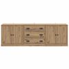vidaXL Sideboards with Drawer 3 pcs Artisan Oak 70 x 35.5 x 67.5 cm