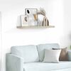 vidaXL Floating Wall Shelf Oak 90x23.5x3.8 cm MDF