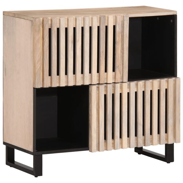 vidaXL Sideboard 80x34x75 cm Solid Wood Mango
