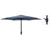 ProGarden Garden Parasol Lundi 150x250 cm Taupe