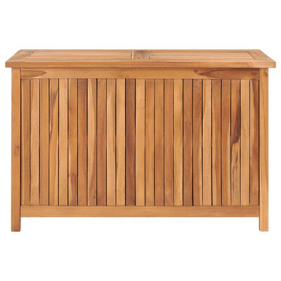 vidaXL Garden Storage Box 90x50x58 cm Solid Teak Wood