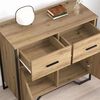 vidaXL Sideboard with Drawer Artisan Oak 79.5 x 35.5 x 74.5 cm