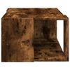 vidaXL Coffee Table Smoked Oak 89.5x48x30 cm Engineered Wood