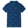 Kids' Polo Shirt Dark Blue 140