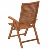 vidaXL Reclining Garden Chairs 4 pcs 56x72x107 cm Solid Wood Acacia
